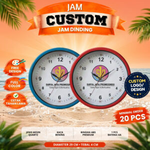 Custom Jam Dinding